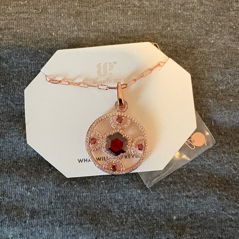 Dazzling Gold Crystal Necklace